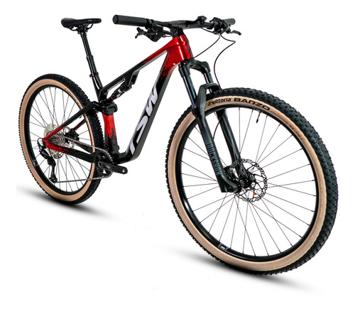 Bicicleta Tsw Full Quest Red Devil Carbono Deore 12v 2024/25