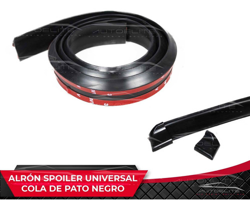 Aleron Spoiler Universal Flexible Cola De Pato Cajuela 1.5m