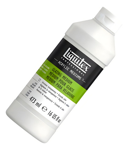Médium Acrílico Glazing Liquitex 473ml Cor Branco