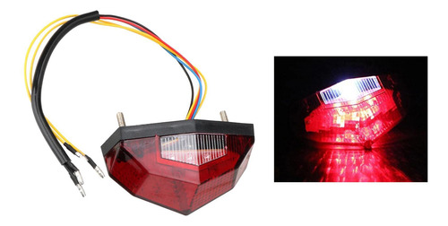 12v Led Motocicleta Freno Cola Señal De Indicatoren