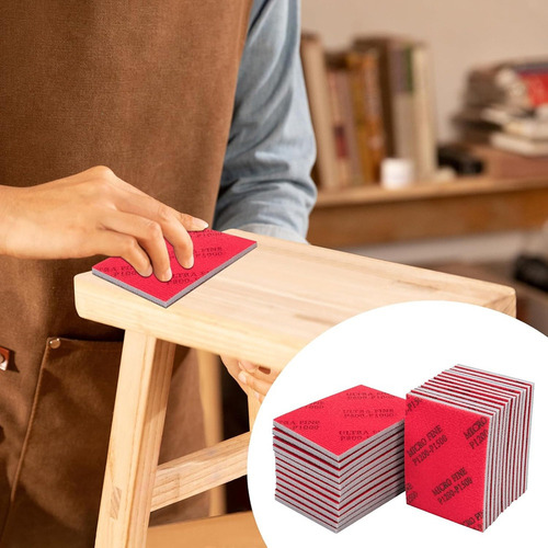 Conjunto De Esponjas De Lixamento 320-3000 Grit, Almofadas D
