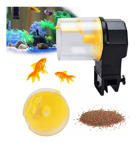 Alimentador Automático Peces Dispensador Alimento Para Peces