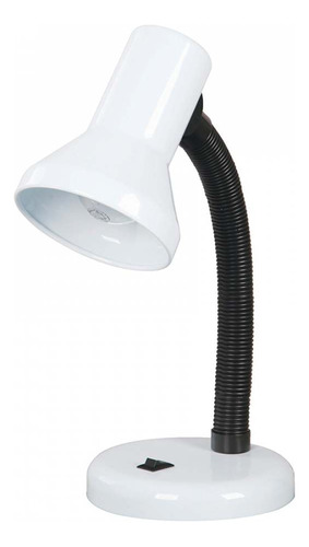 Lámpara Escritorio Blanco Y Negro 1l E27 40w