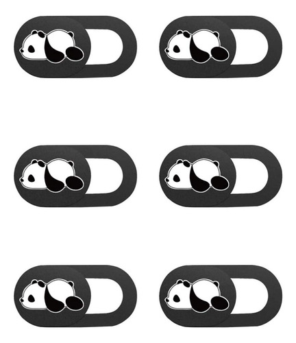 Solo 6 Funda Para Camara Deslizante Panda Computadora Color