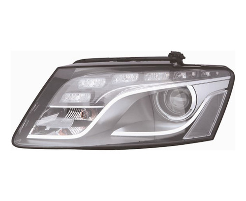 Farol Audi Q5 09 10 11 12 Elétrico Projetor Com Led Xenon