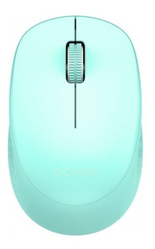 Mouse Sem Fio Usb Pcyes Mover Green 1600dpi Wireless 2.4ghz Cor Verde
