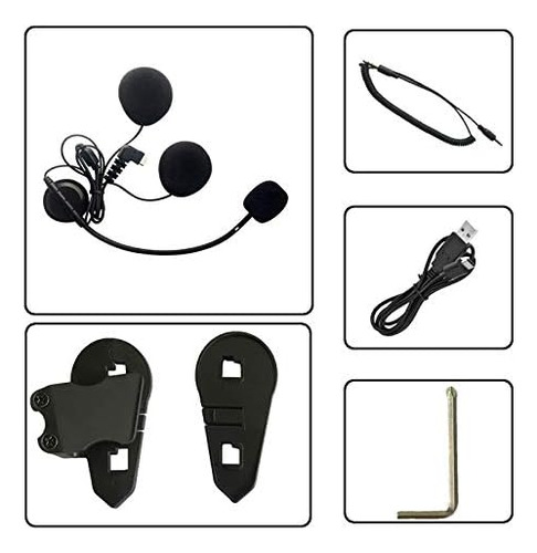 Accesorios Auriculares De Moto   Bts3 Tipo C (micrófon...