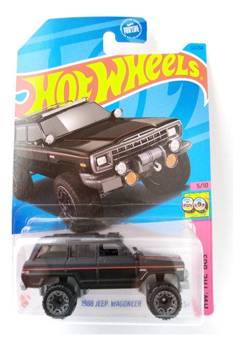 Hot Wheels 1988 Jeep Wagoneer Negra