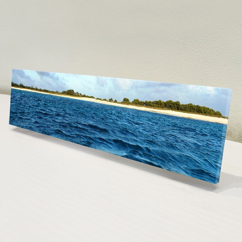 Cuadro En Mdf Los Roques Medidas 40 X 10 Cm 