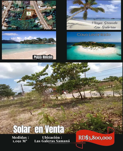 Se Vende Solar De Oportunidad En Las Galeras Samana 