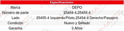 Par Faros (de Calidad) Ford Fusion 06-09 Depo