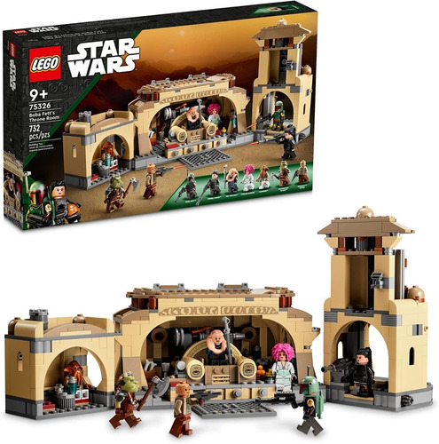 Lego 75326 Star Wars Sala Del Trono De Boba Fett