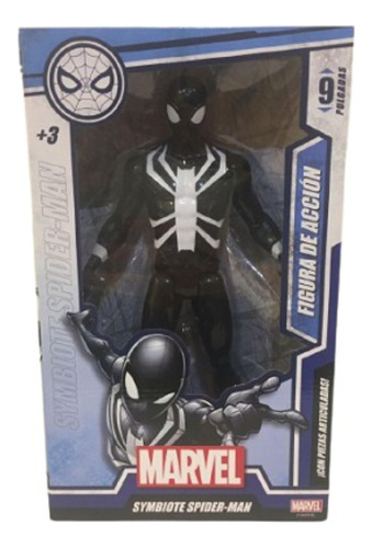 Marvel Venom Figura De Acción Articulada 9 PLG