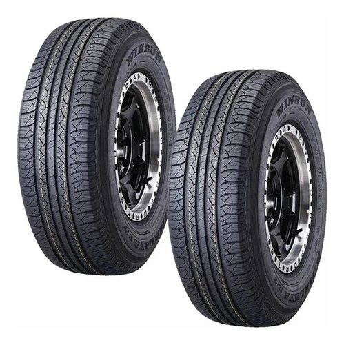 Paquete De 2 Llantas 225/75 R16 Winrun H/t 10c 115/112 Msi