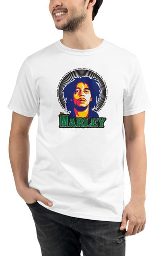 Playera Bob Marley. Raggae. Jamaica. Weed. Dont Worry