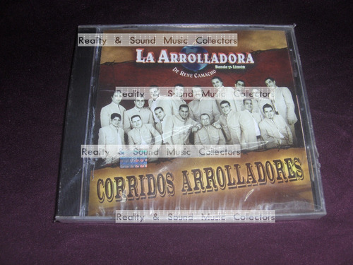 La Arrolladora Banda Limon Corridos Arrolladores Cd Rene Cam