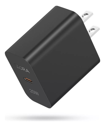 Cargador De Pared Salida Usb Tipo C Carga Rápida 20w Turbo
