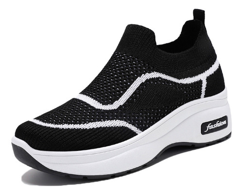 Oferta Especial Zapatos Tenis Dama Plataformas Casual Mujer