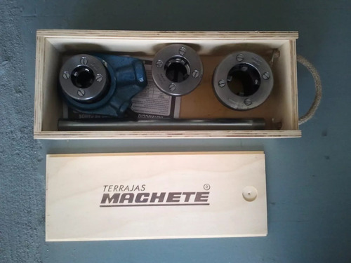 Terraja Machete Para Caño Paso Npt De 1/2 - 3/4 Y 1 Pulgada