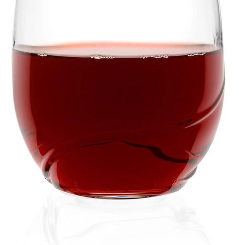 Jogo De Copos De Cristal Bohemia 2 Peças De Vidro 500ml Luxo