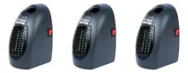 Comprar X3 Calefactores Compactos Starlyf Fast Heater Color Negro