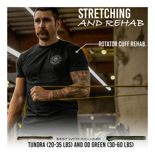 Bandas De Asistencia Para Hacer Ejercicio: (30-60 Lb)
