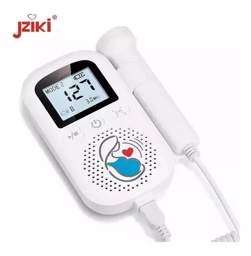 Monitor Doppler Fetal Escuchar Latidos Del Bebe Gel Pilas