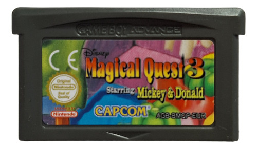 Magical Quest 3 Mickey Donald Game Boy Advance Gba Ds Lite