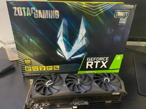 Rtx 3070 Ti zotac gaming Trinity 8Gb - Placas de Vídeo