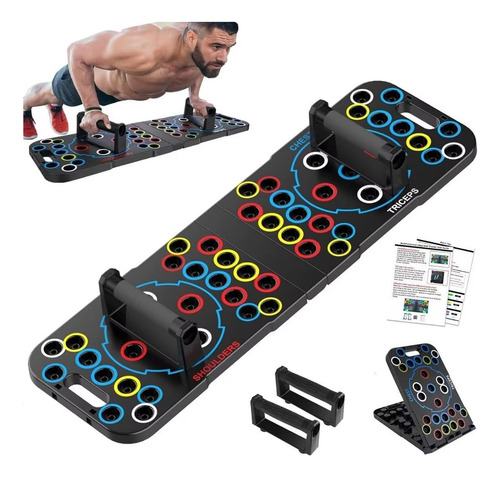 Push-up Stand Multifuncional Pectoral Abs Fitness Placa De