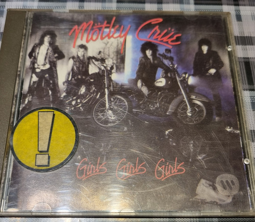 Motley Crue -girls Girls Girls -cd Alemán Impe  #cdspaternal