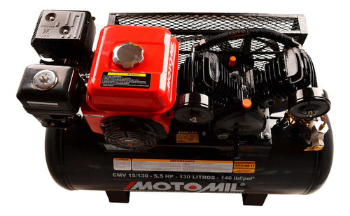 Compressor De Ar À Gasolina 130l Sem Motor Cmv15/130c Motomi