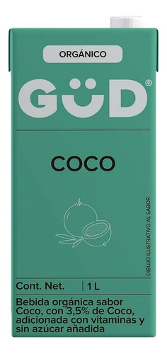 2 Pza Alimento Líquido De Coco 1 Litro