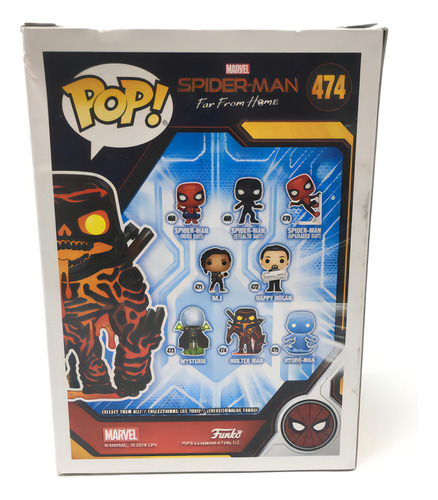 Funko Pop! Spiderman - Molten Man #474 (en D3 Gamers)