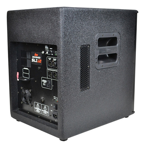 Imagem 7 de 9 de Caixa De Som Subwoofer Ativo Leacs Sub Sli Invoked 12 600w