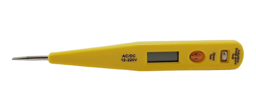 Chave Fenda P/ Teste Voltagem Dig Ac/dc Prof. 12a 220v - Eda