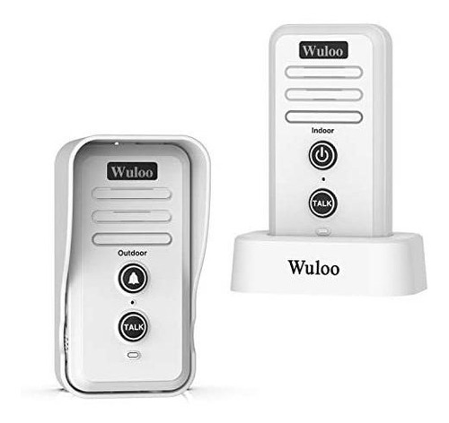 Timbre Intercomunicador Wireless. Wuloo Wl-w1t1