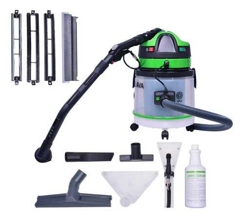 Aspirador extrator Tambor IPC Lava Pro 27L  preto y verde 220V EP127