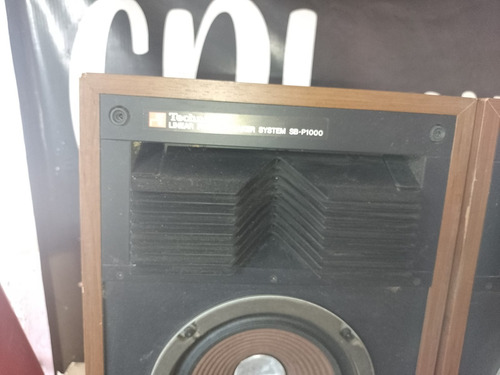 Bafles Marca Technics Modelo Sb-p1000 Caoba (Usado)