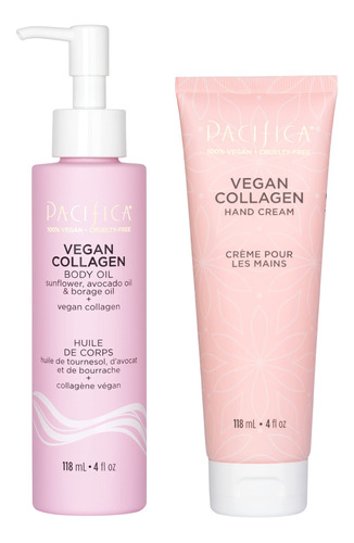 Pacifica Beauty, Juego De Crema De Manos Y Aceite Corporal .