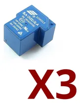Comprar 3 Und Sla-12vdc-sla-a  Rele Relay 12v 30a 4 Pines