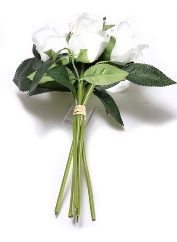 Imagen 5 de 8 de Rosas Artificiales Ramo X6!