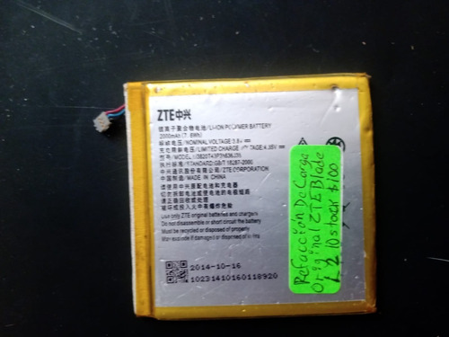 Bateria Zte  Blade L2