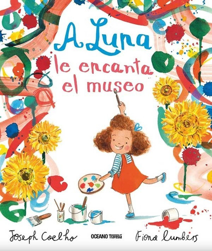 ** A Luna Le Encanta El Museo ** Coelho Familia Amistad Arte