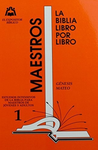 Libro : La Biblia Libro Por Libro Maestro-jovenes Y Adultos