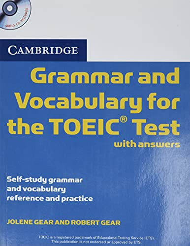 Libro Cambridge Grammar And Vocabulary For The Toeic Tes De