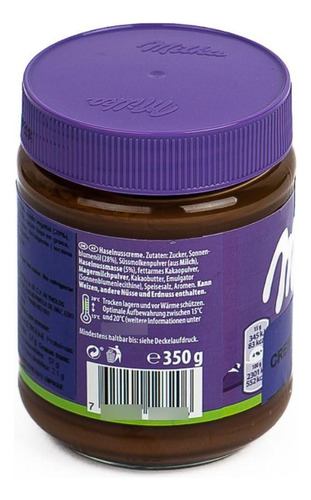 Crema Para Untar De Avellana 2 Paquetes 2 X 350 G Tarros