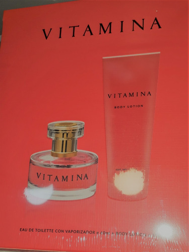 Vitamina Estuche Edt X 60ml + Body Lotion