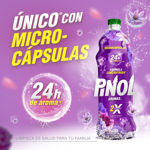 Pinol Aromas Limpiador Multiusos Lavanda 828ml