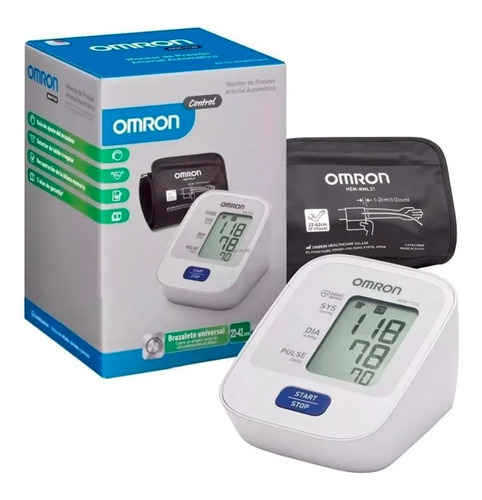 Tensiometro Digital Omron Brazo Automatico Hem 7120 Presion